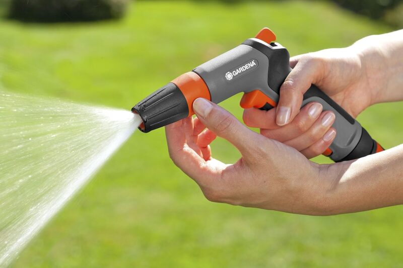 Gardena 37100-FP Frostsichere, verstellbare Düse mit variablem Muster, Wasserstopp – Bild 3